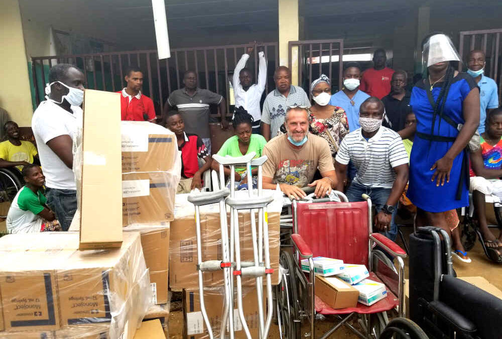 Medical Donations to Liberia by UNICCO Minnesota